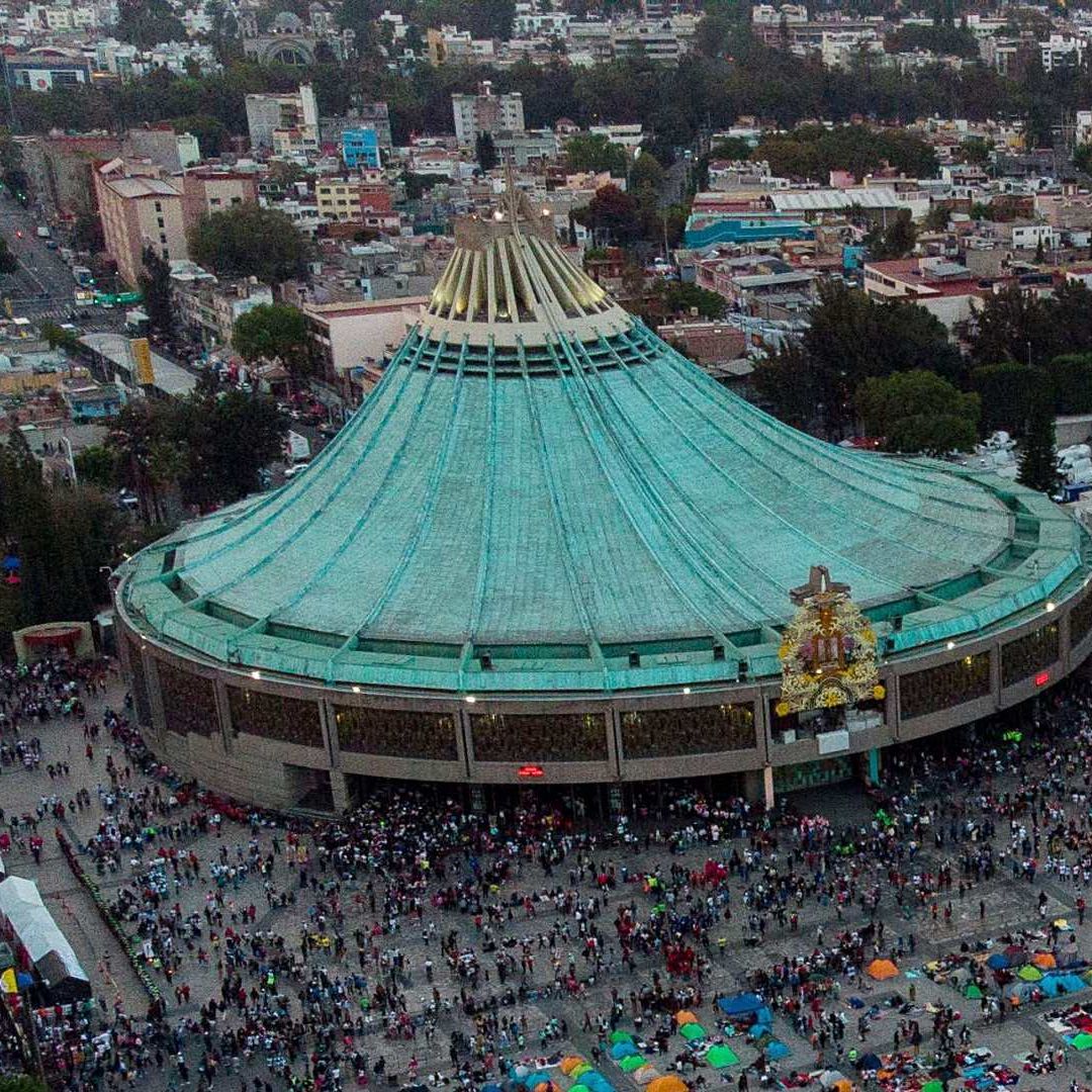 Peregrinos visitan la Basílica de Guadalupe en diciembre 2024. Foto: Cuartoscuro | Archivo