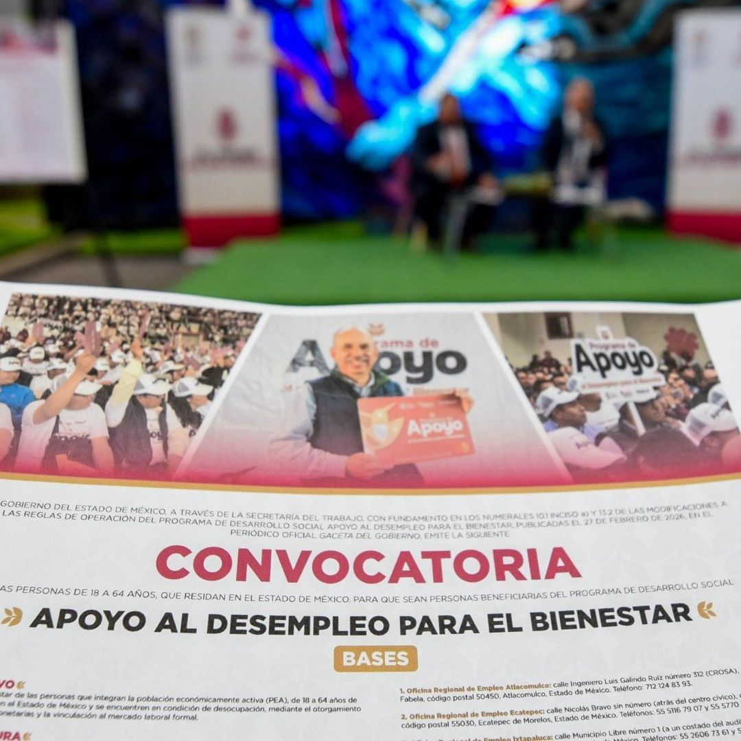 Apoyo al Desempleo Bienestar Edomex 2026.