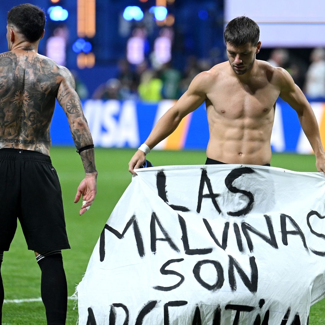 Futbolistas de Argentina politizaron el partido de semifinales contra Inglaterra