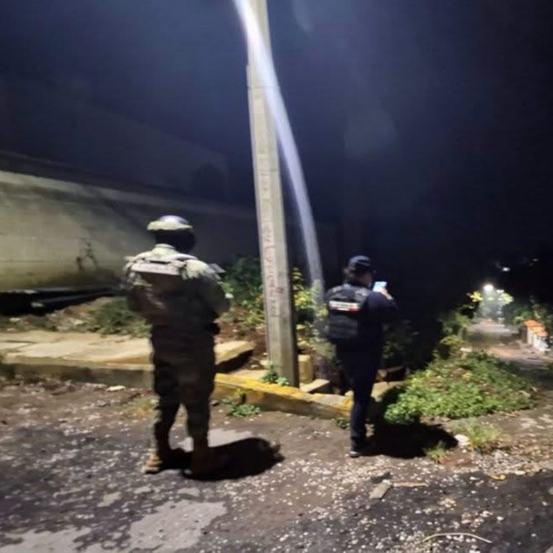 Hombre en arroyo de Córdoba