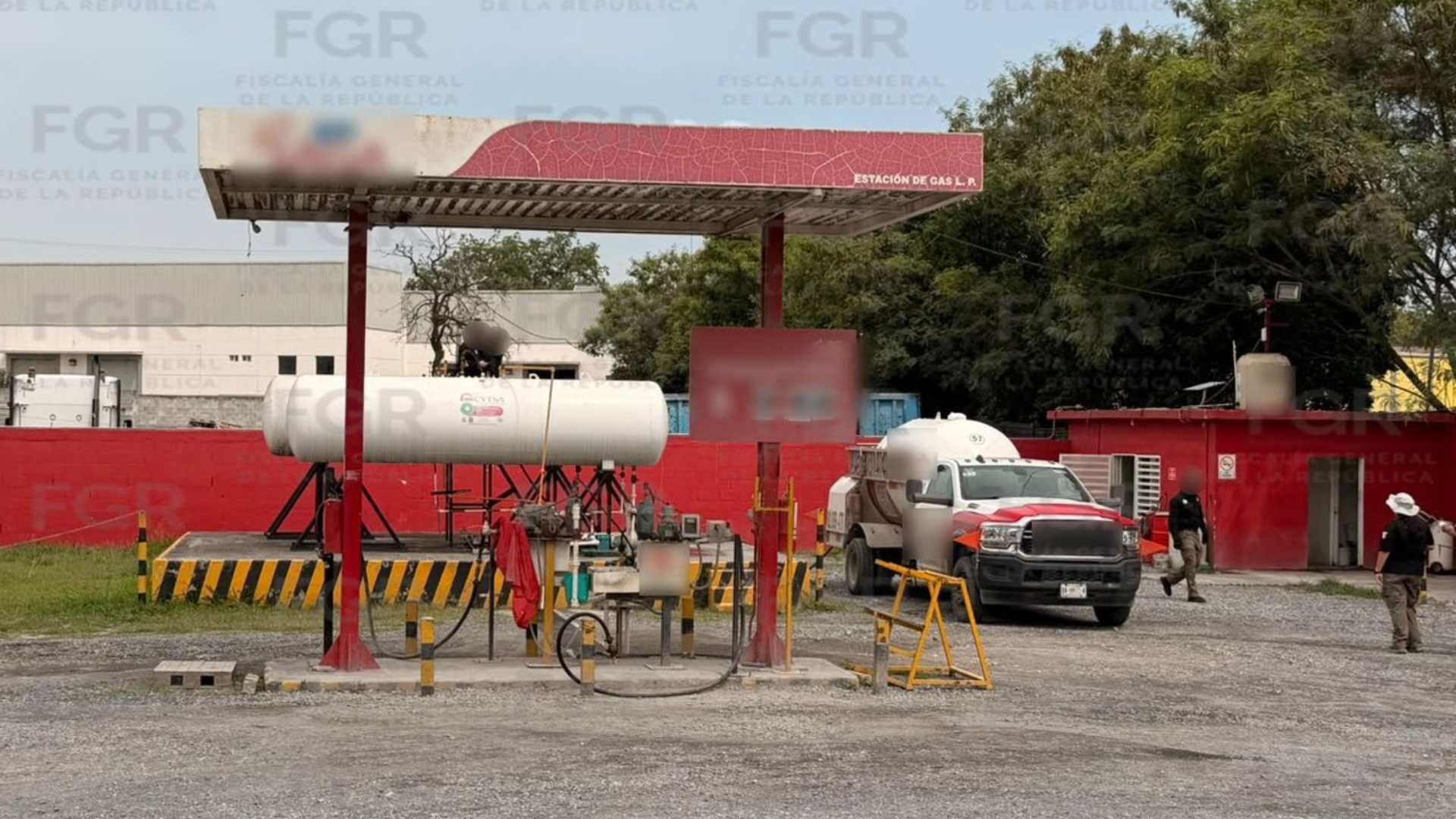 Aseguran Gasera en Apodaca