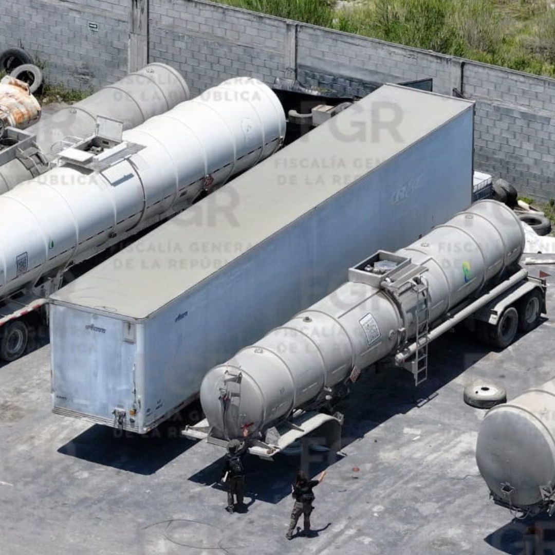 Aseguran hidrocarburos en Escobedo
