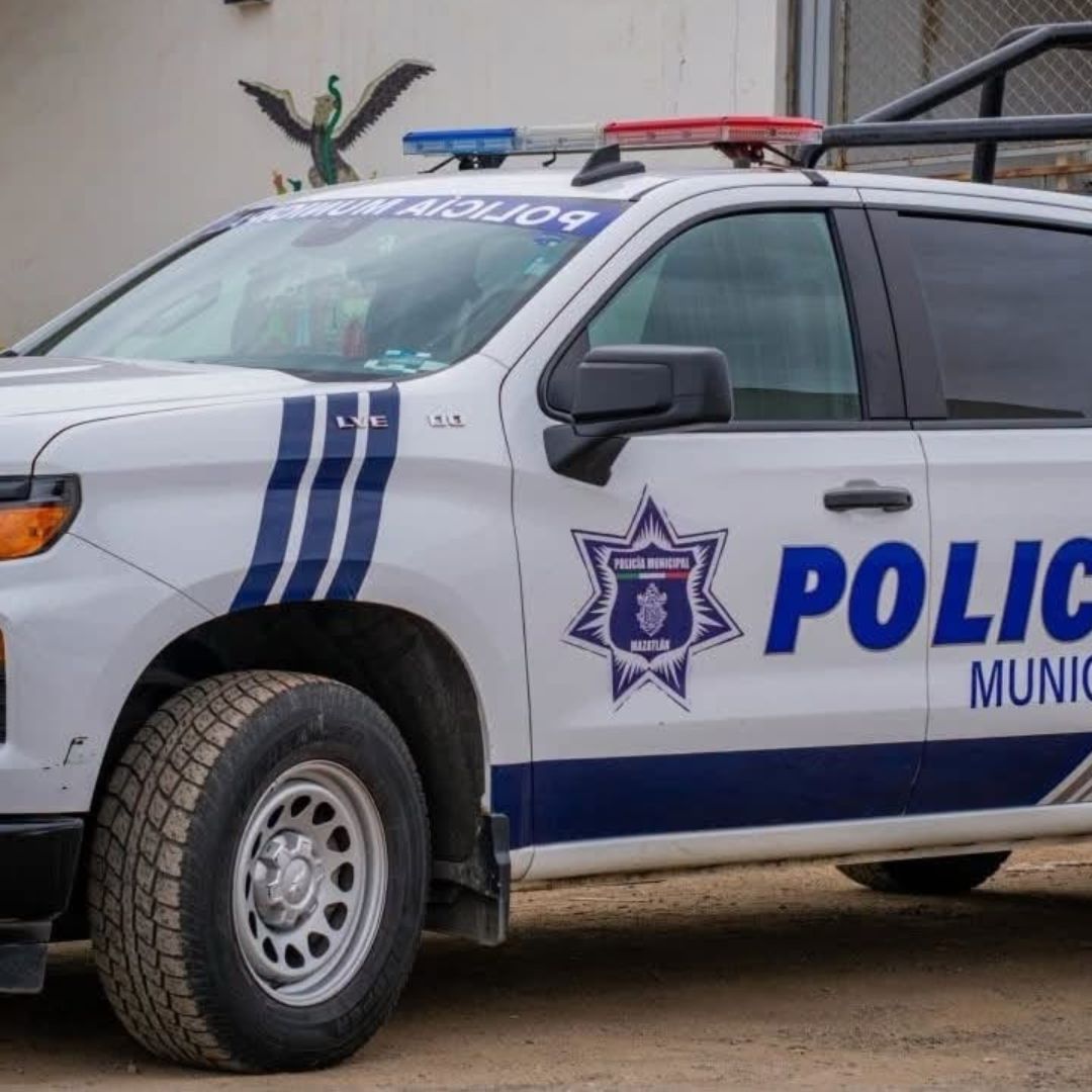 Una patrulla de la Policía Municipal de Mazatlán