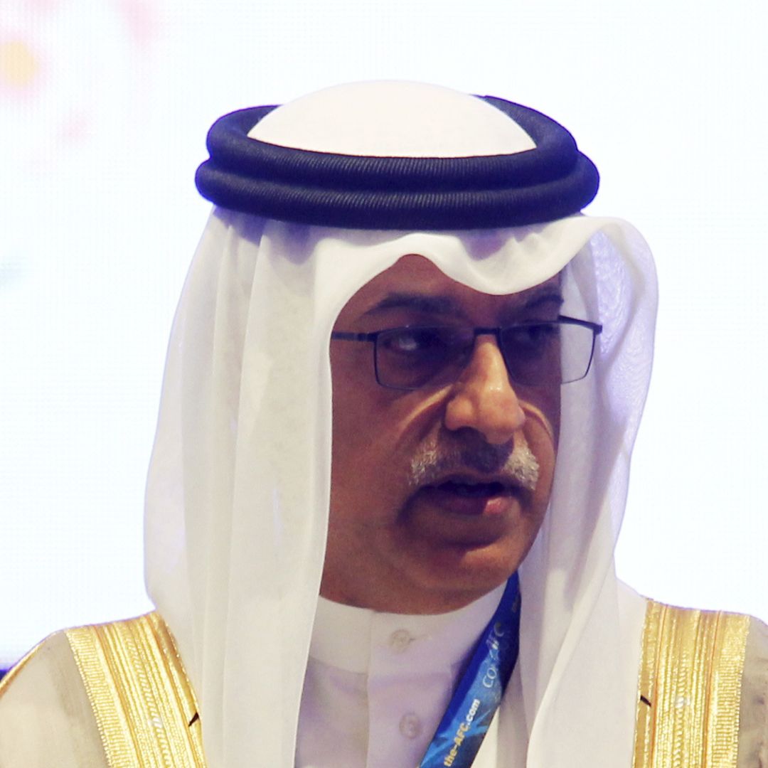 Presidente de la Confederación Asiática de Futbol, Salman bin Ibrahim Al Jalifa