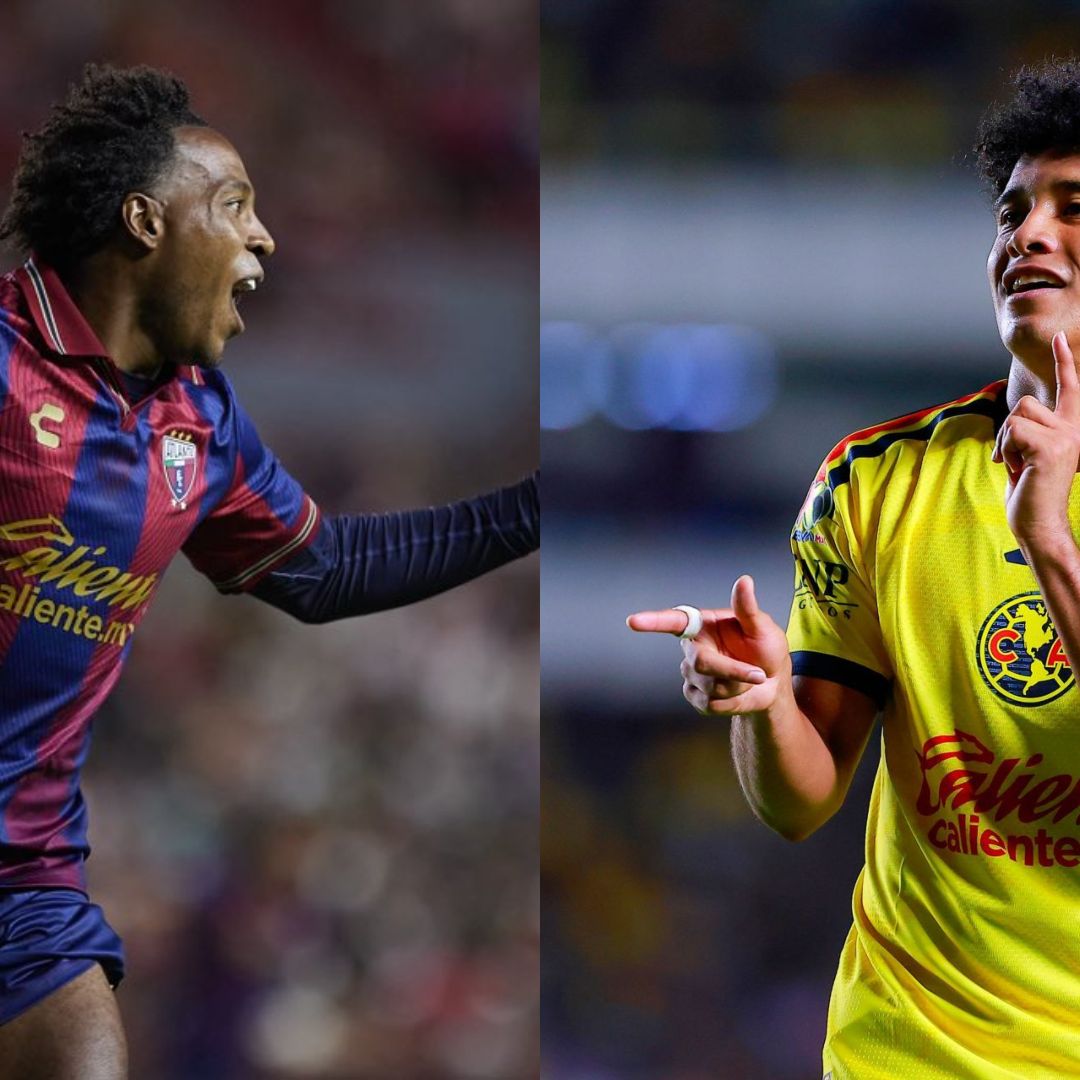 Jugadores de Atlante y América.
