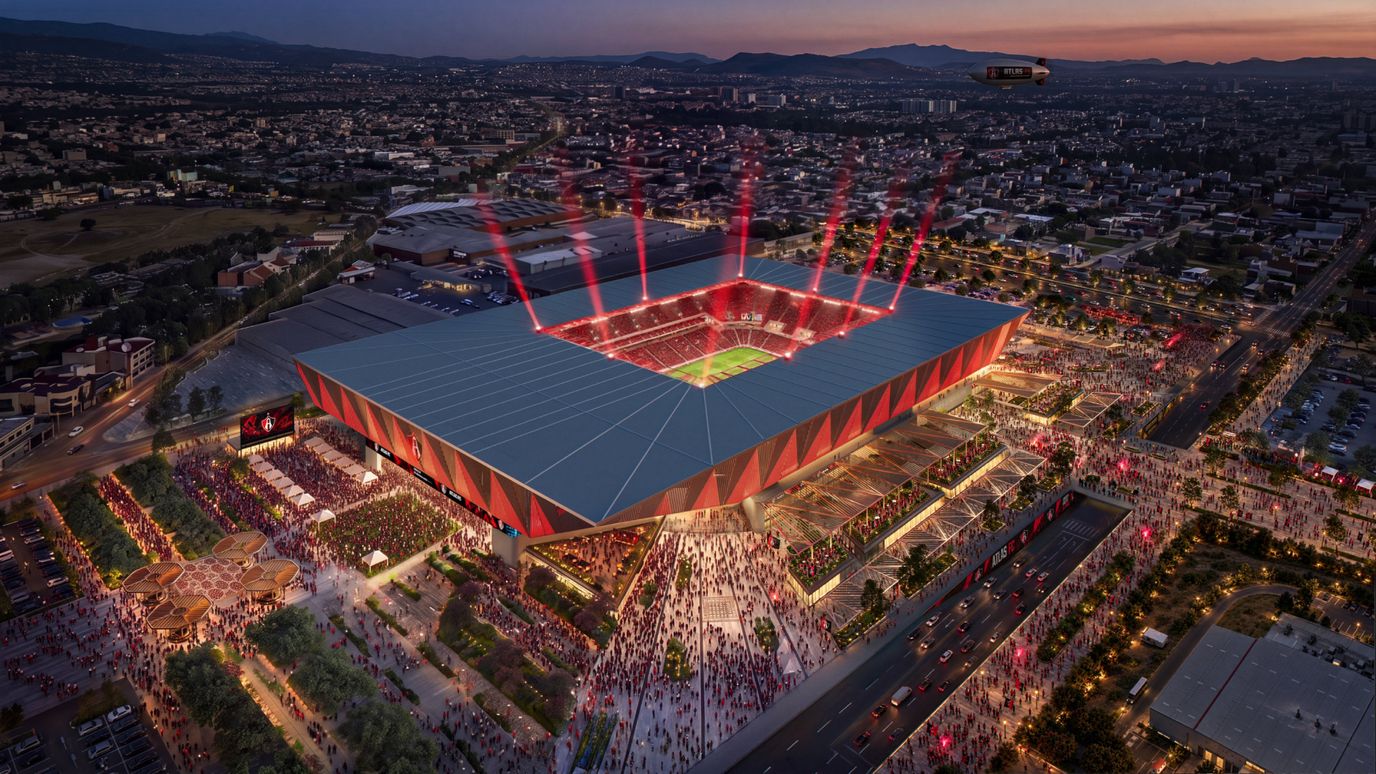 Atlas Anuncia Construcción de Nuevo Estadio para 2030