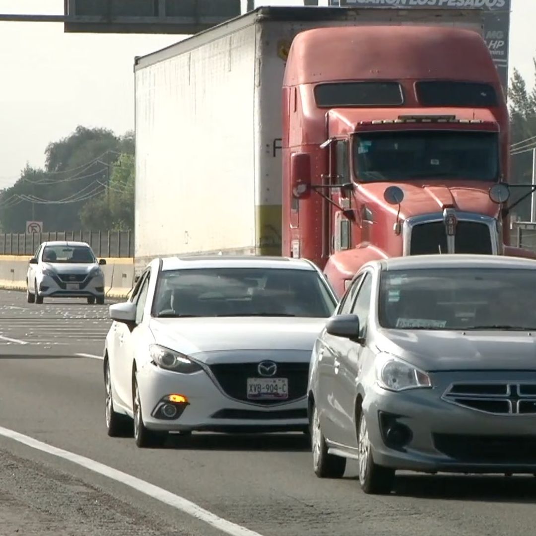 Cierres viales por obras civiles en la AUtopista México-Puebla