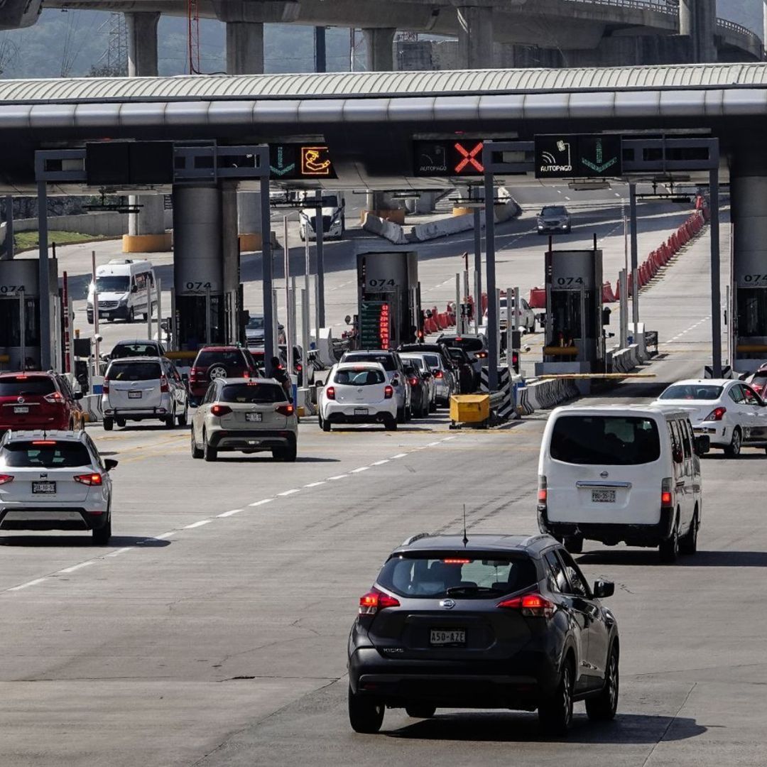 Caseta de Tlalpan en la Autopista México-Cuernavaca