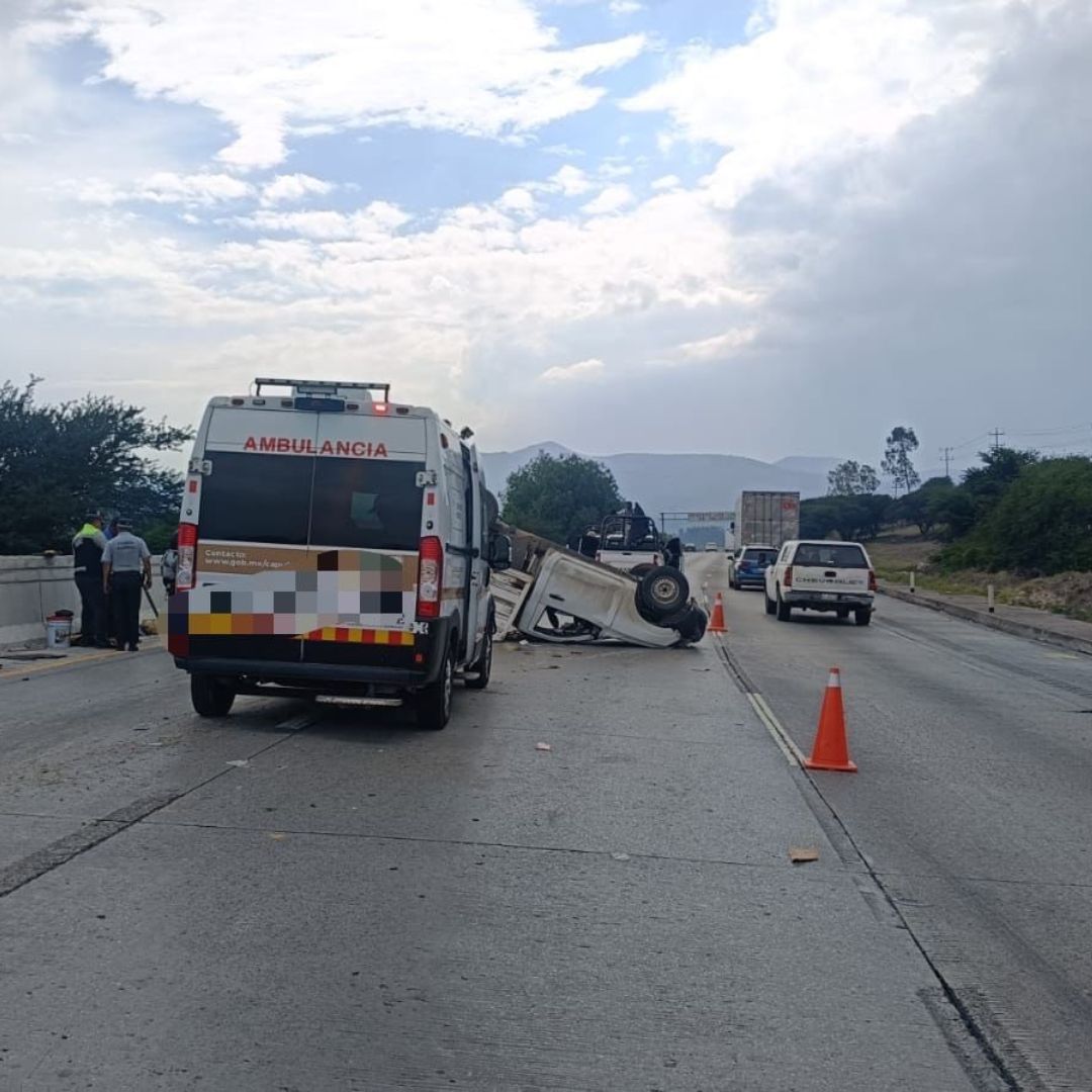 Accidente en la carretera México-Querétaro el 22 de mayo de 2026