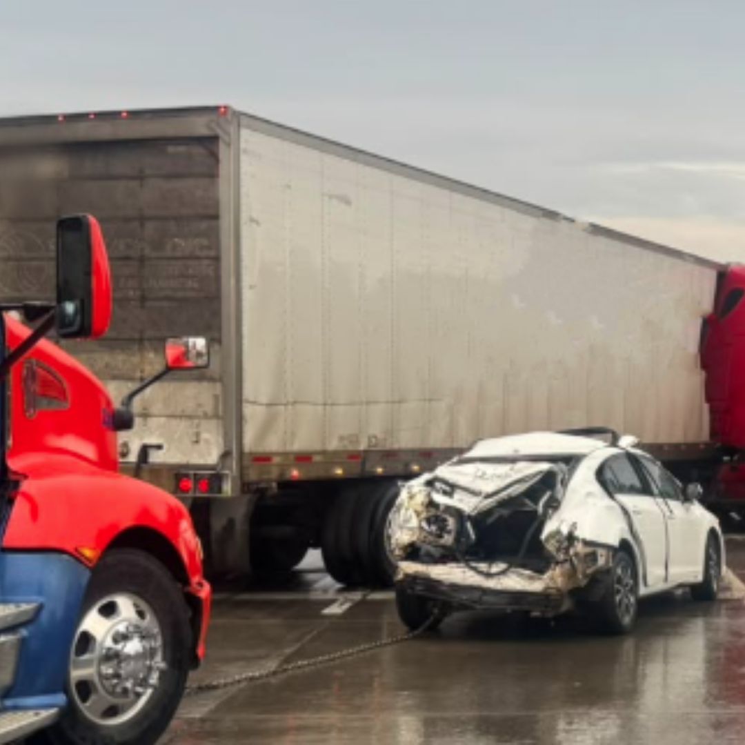 Choque en la autopista México-Querétaro