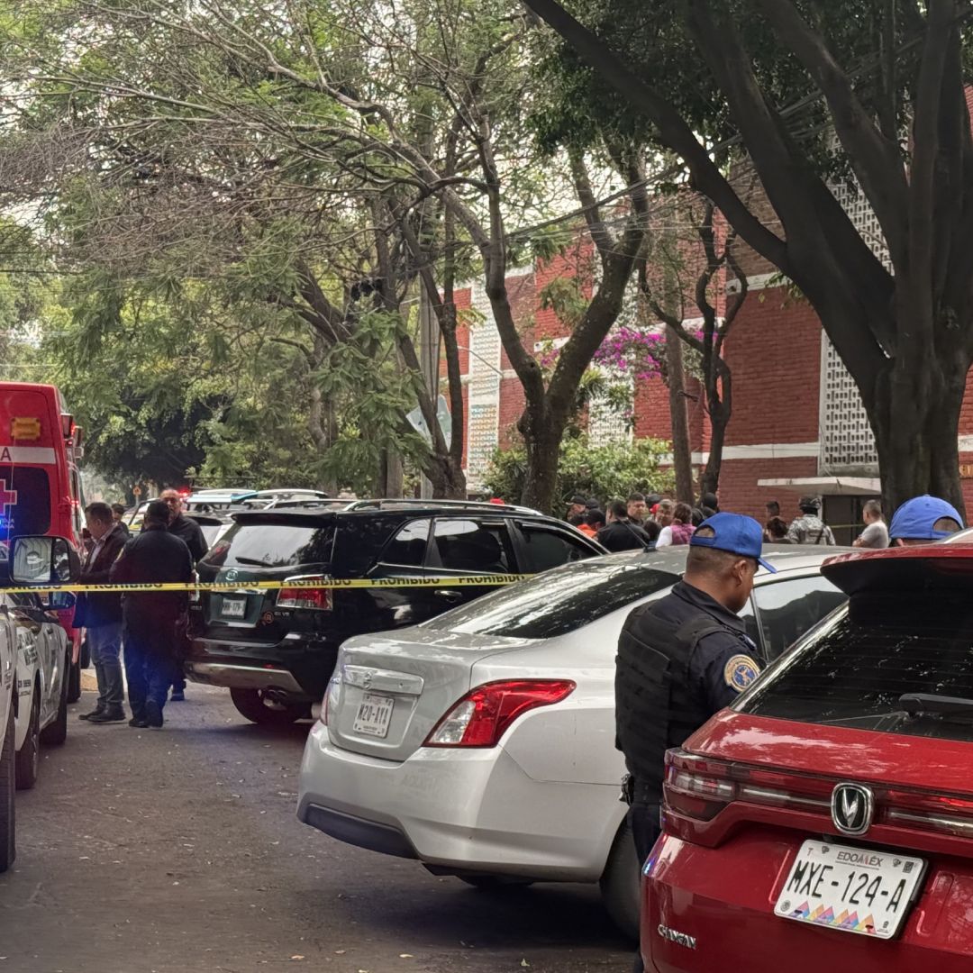 La balacera provocó alerta entre los vecinos de la alcaldía Azcapotzalco