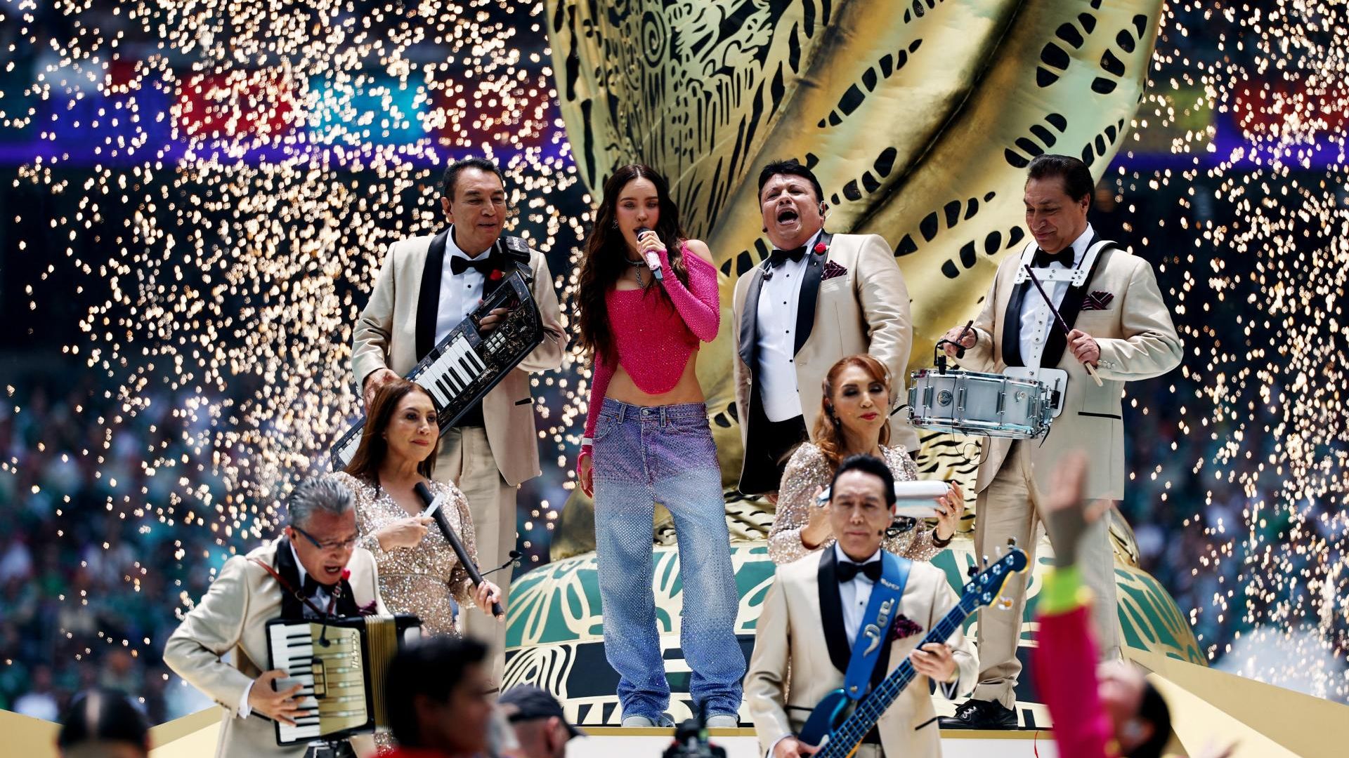 Belinda y Los Ángeles Azules en el Mundial 2026