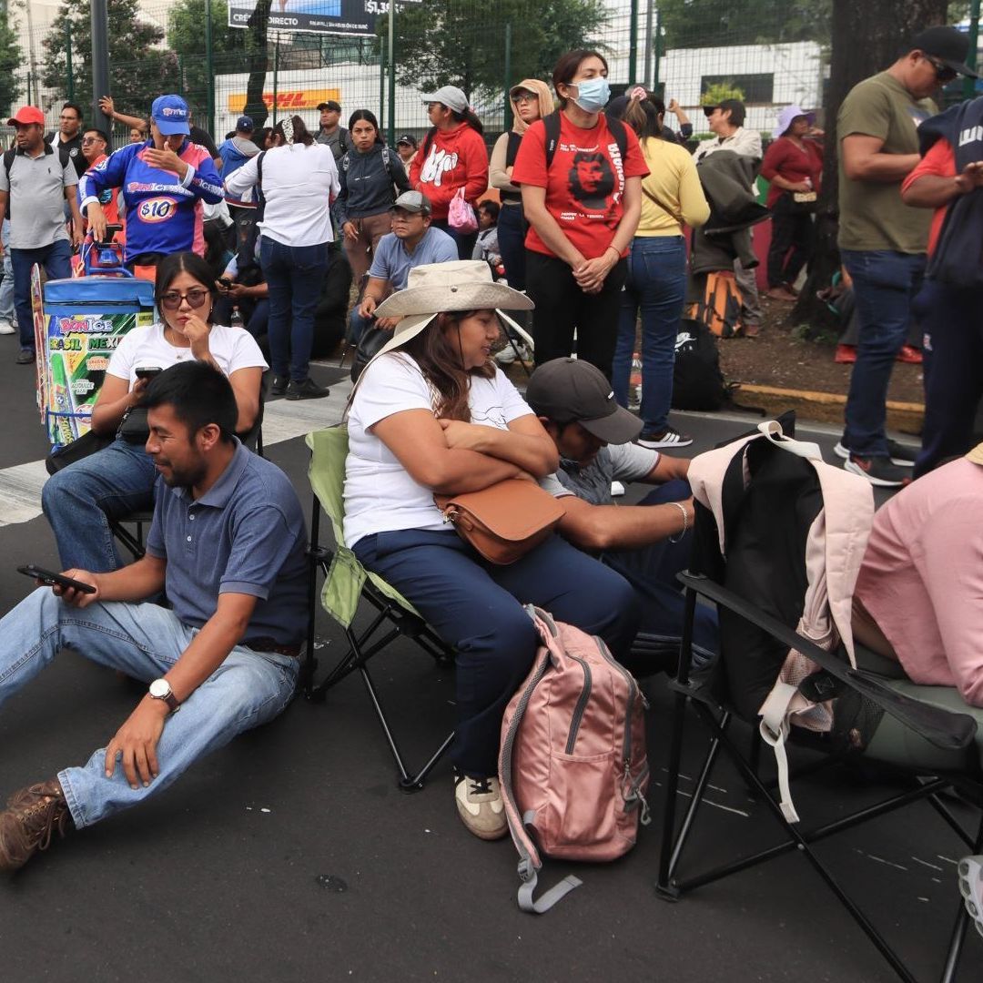 Bloqueo de la CNTE en Tlalpan el 17 de junio 2026