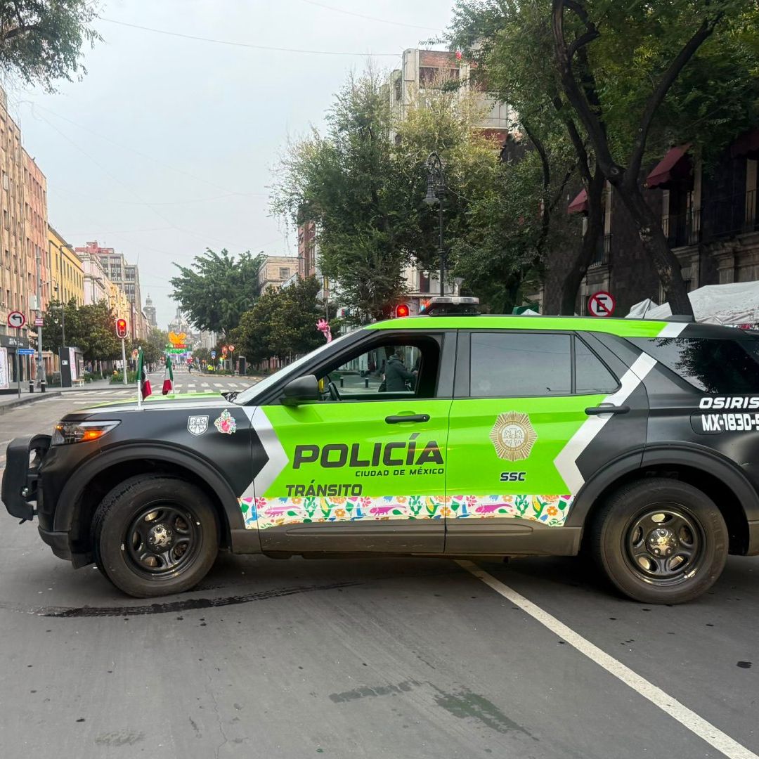 Cortes a la circulación en la zona centro de CDMX
