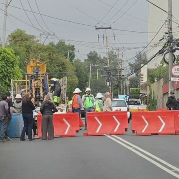 Bloqueo en la México-Toluca