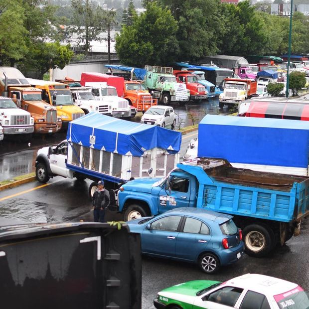 Bloqueo de transportistas para exigir mayor seguridad en las carreteras