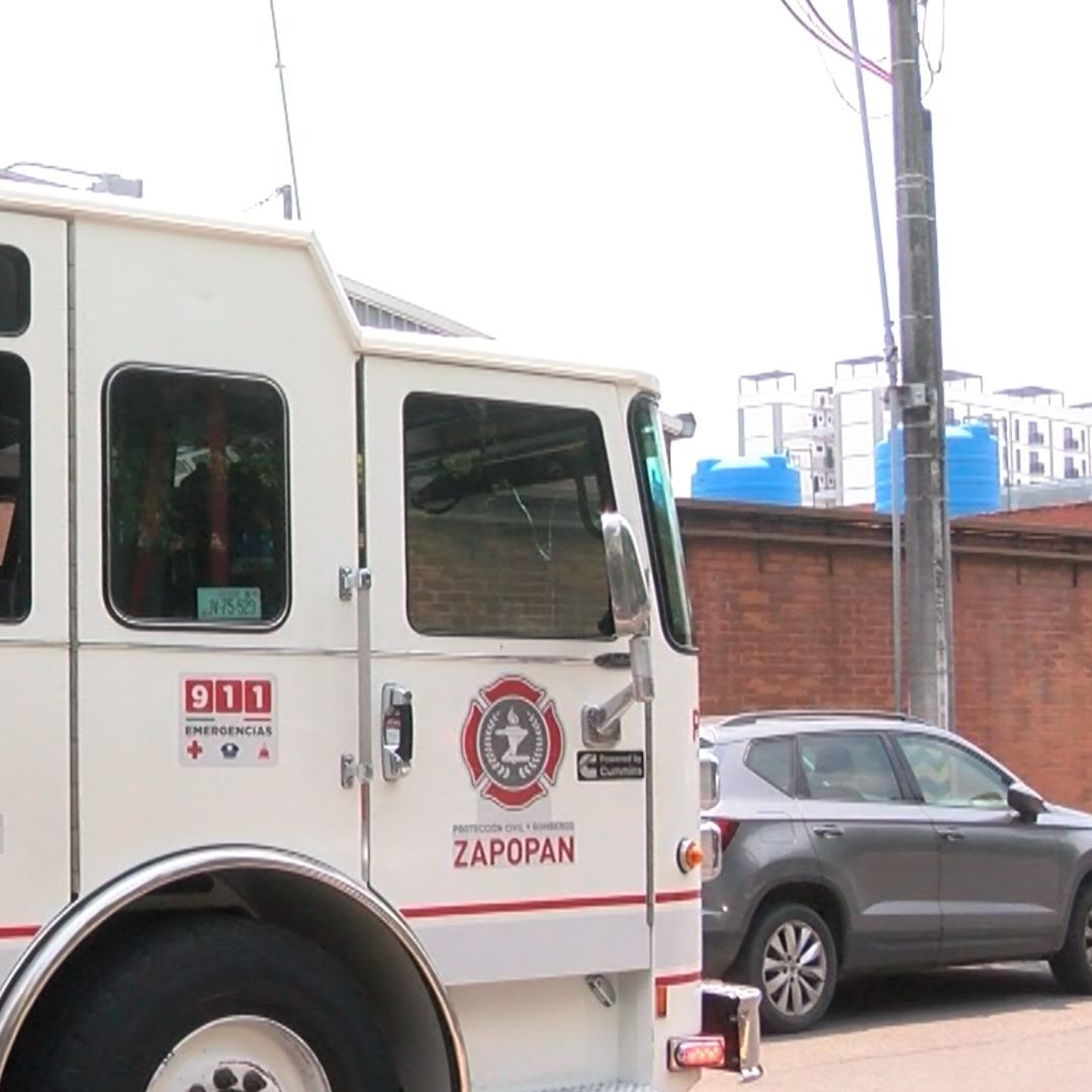 camión de bomberos de Zapopan