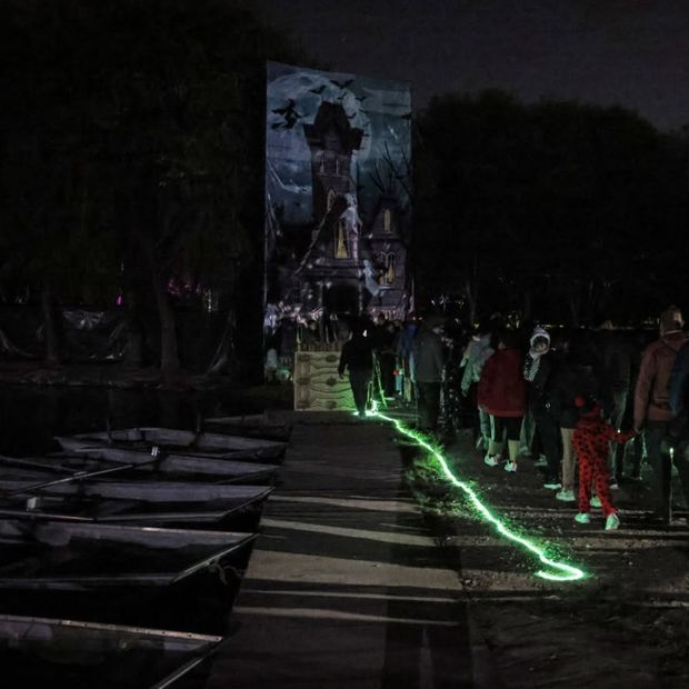 Bosque de las Almas Día de Muertos 2026 Parque Recreativo El Ameyal Cuautlancingo Puebla