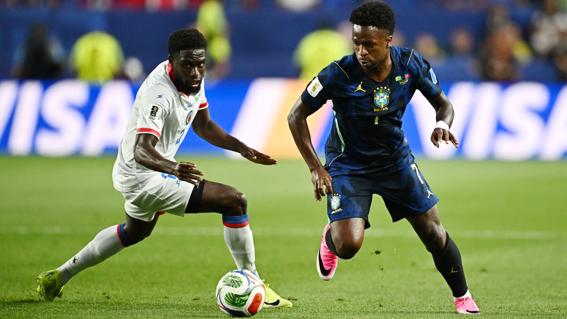 Vinicius Junior encabeza el ataque de Brasil para enfrentar a Haití.