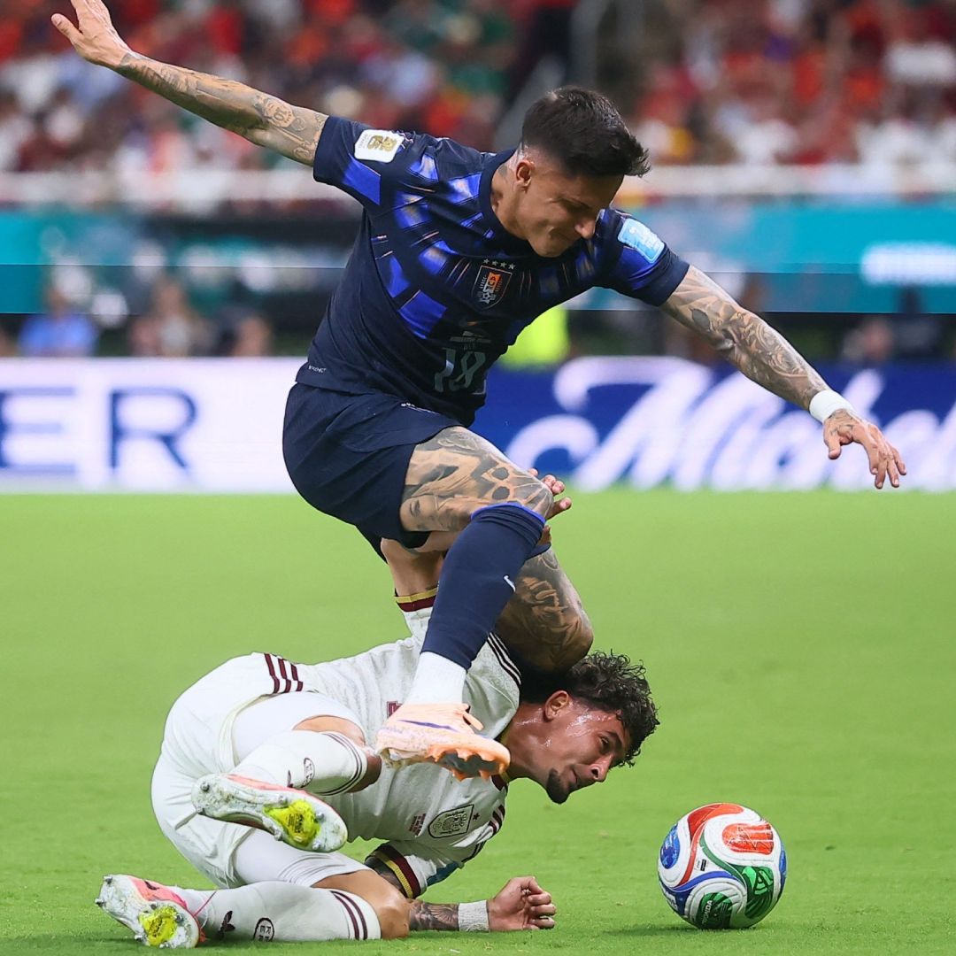 El americanista Brian Rodríguez jugó con Uruguay en el Mundial 2026, donde no le fue tan bien.