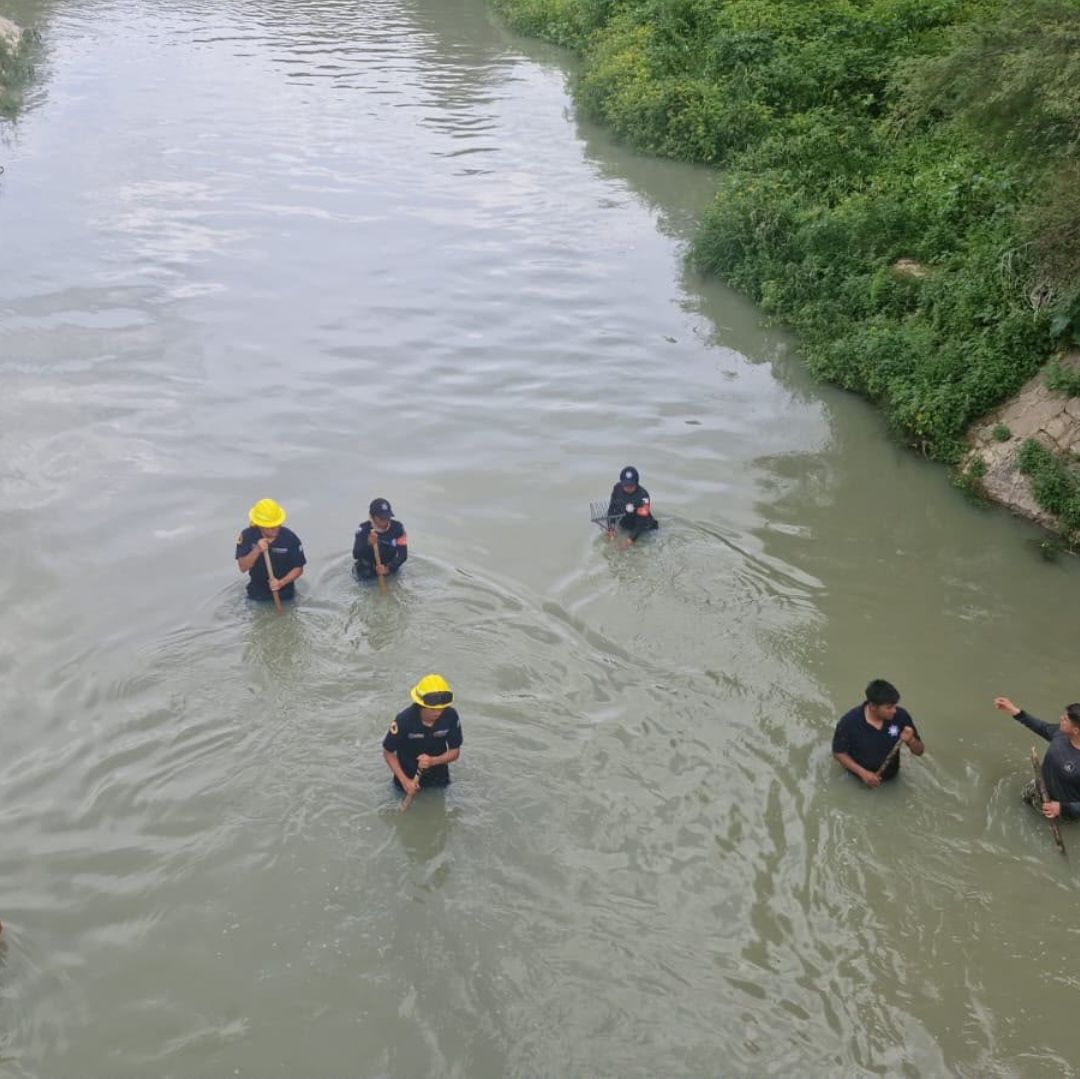 Desaparecido en el canal de Valsequillo.