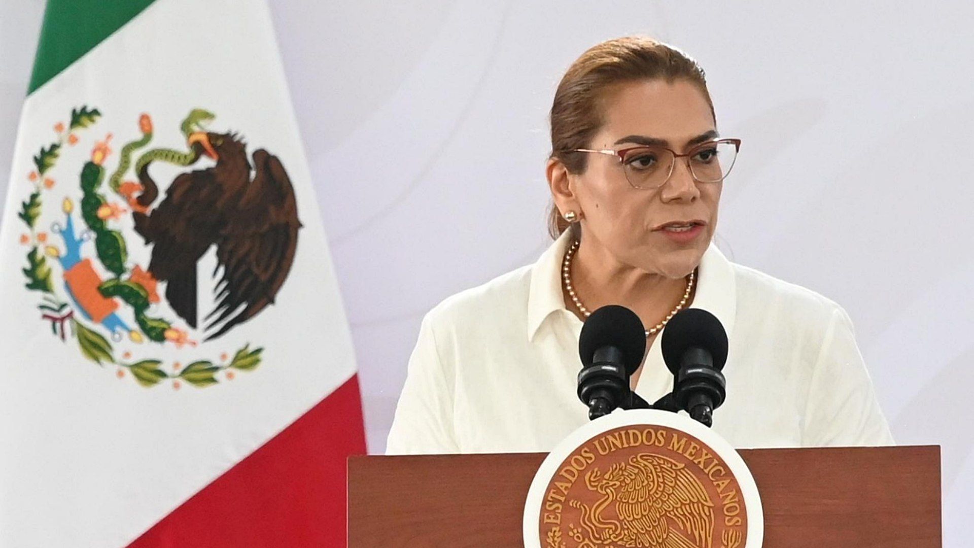 Lisbeth Aurelia Jiménez Aguirre brinda detalles del caso Roxana Guzmán. Foto: Presidencia de la República