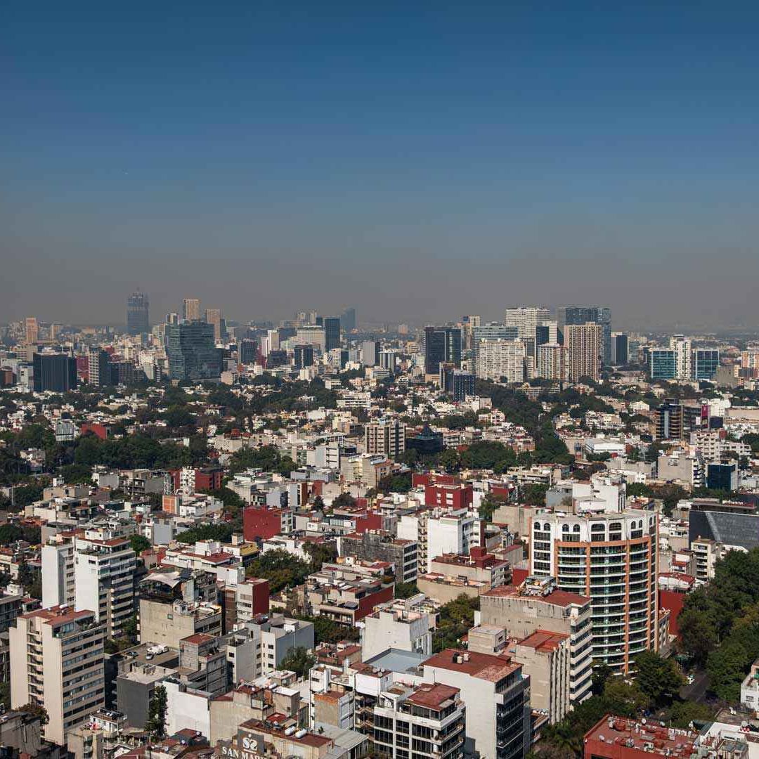 Panorámica de la CDMX