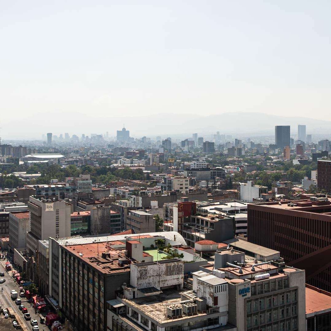 Panorámica de la CDMX