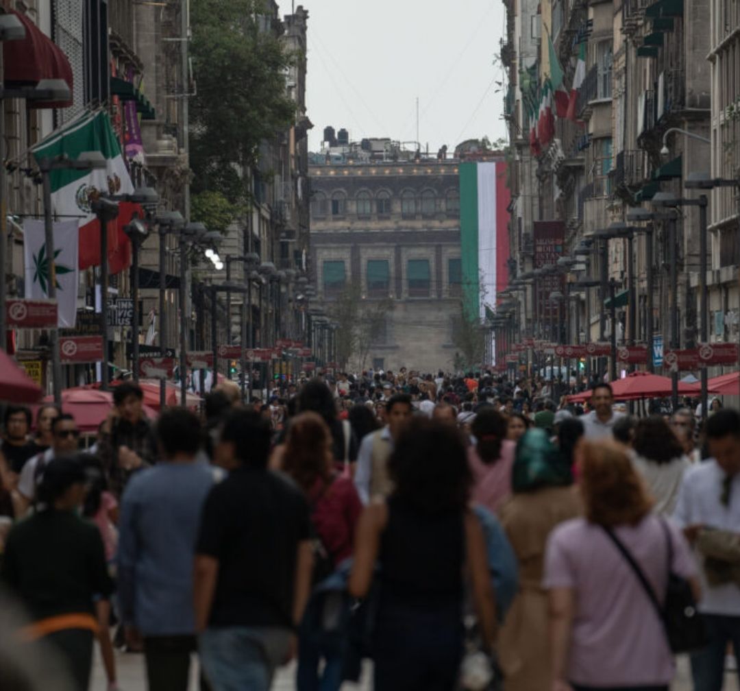 Calle Madero en el Centro Histórico de la Ciudad de México