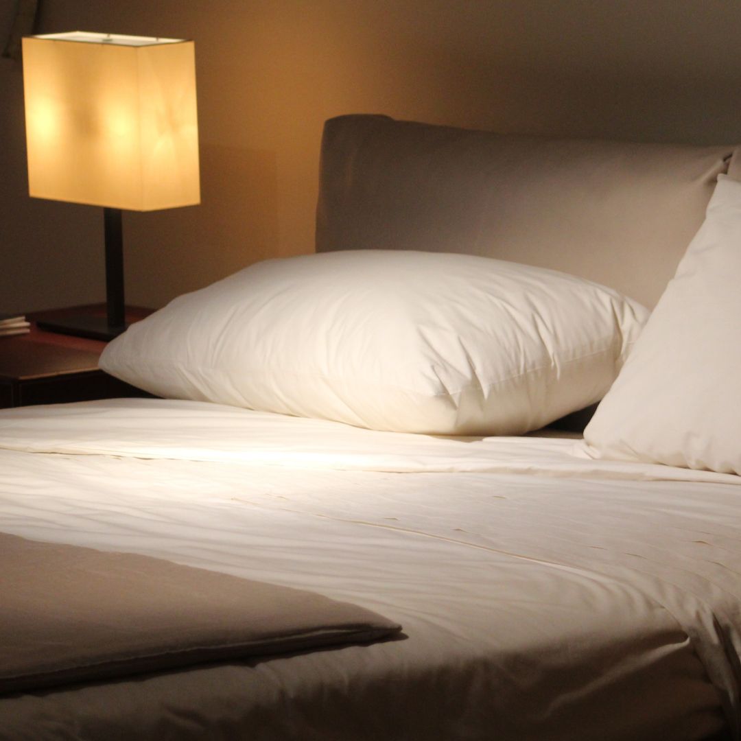 Cama vacia.