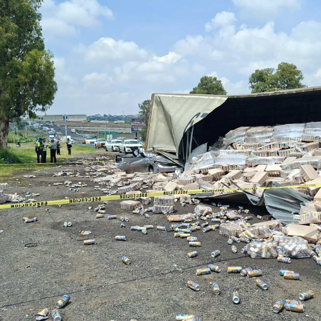 Accidente autopista GDL-Zapotlanejo