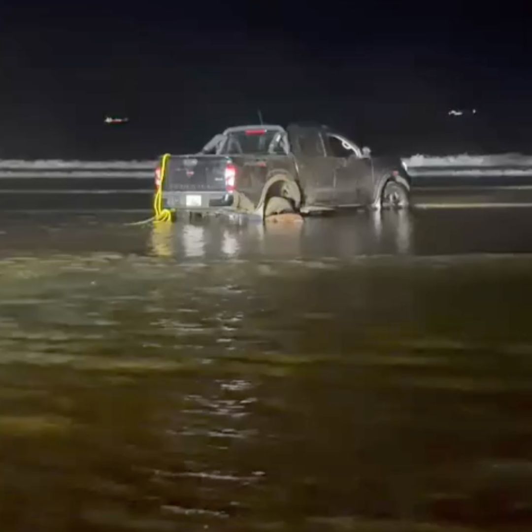Camioneta en Playa