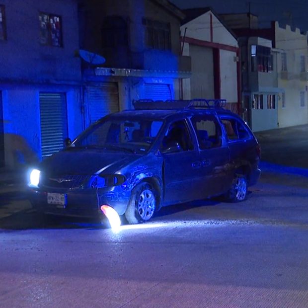 Policía Estatal resguardó la zona para investigar lo ocurrido durante la madrugada.