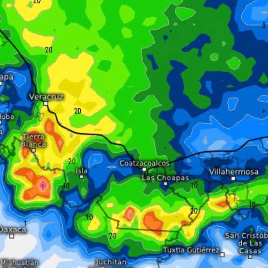 Lluvias intensas obligan a cancelar desfiles cívicos militares en Minatitlán y Cosolecaque, Veracruz.