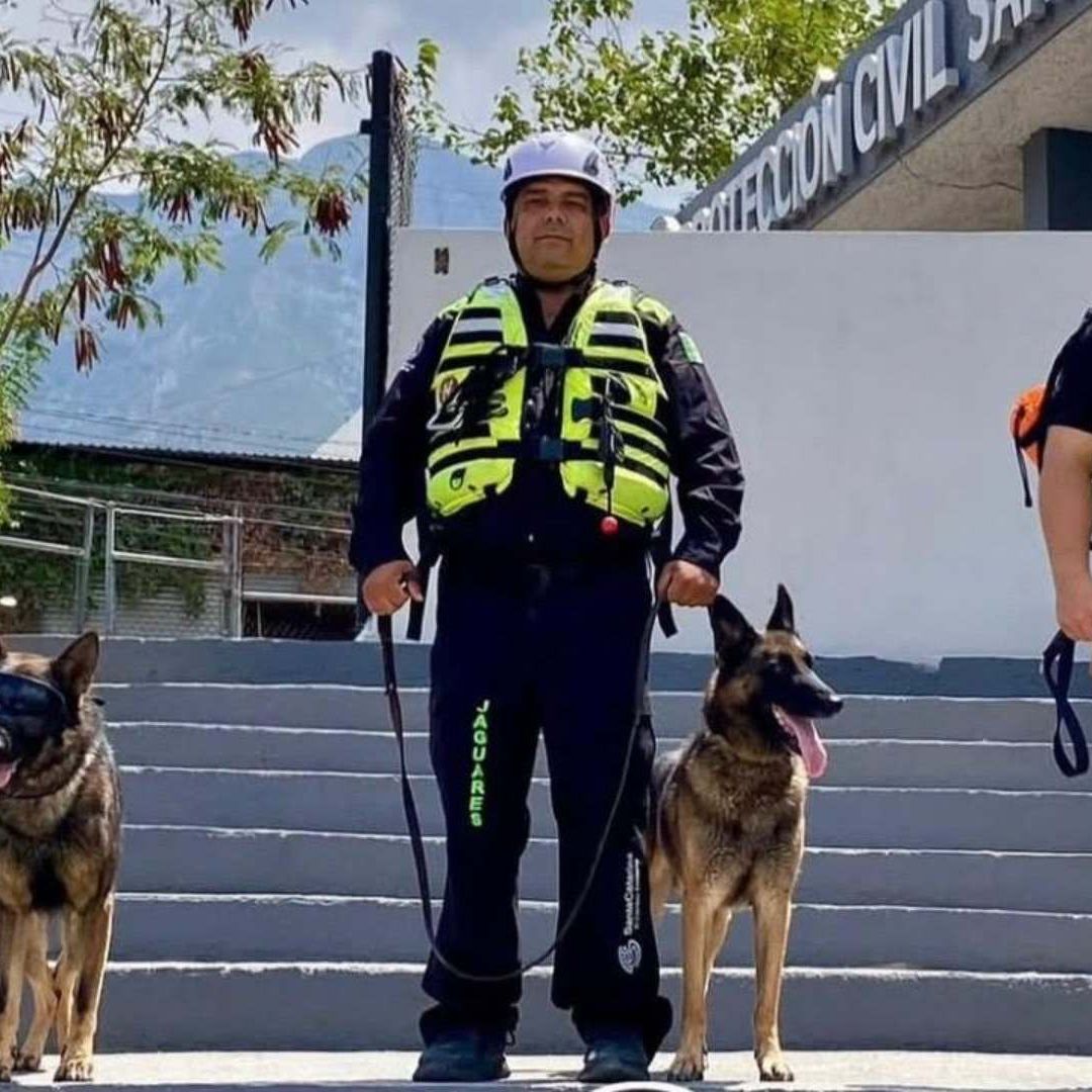 Binomios K9 que viajarán a Venezuela para labores de rescate