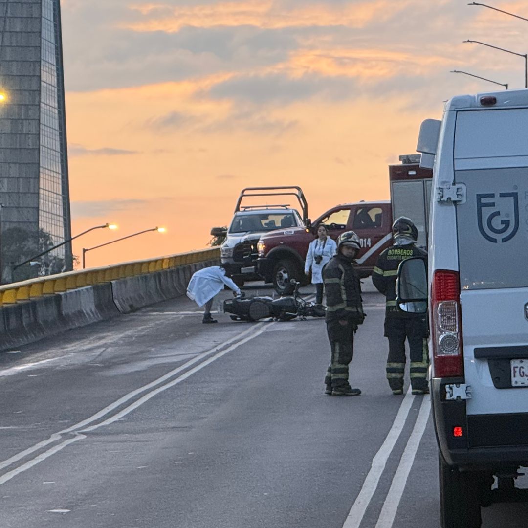 Muere motociclista en av Ricardo Flores Magón  · Atlampa, Cuauhtémoc | Alan Hernández Ortiz