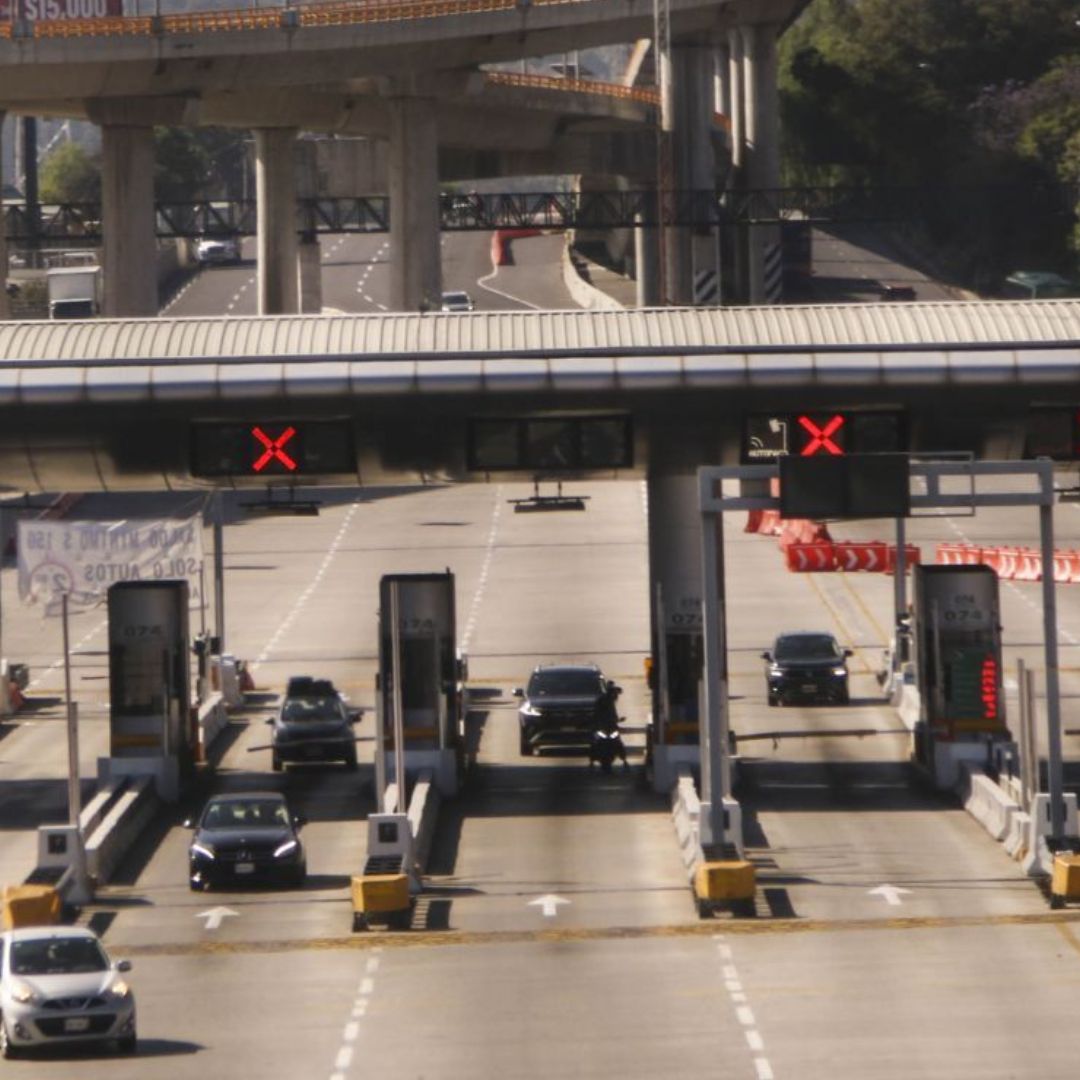 Caseta de Tlalpan en la Autopista México-Cuernavaca