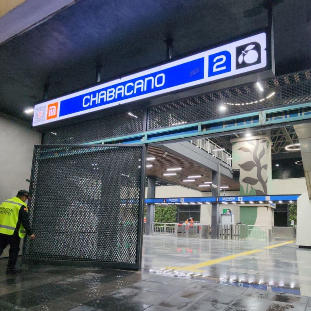 Reabre la estación Chabacano de la Línea 2 del Metro de la CDMX