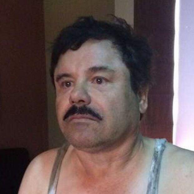 Joaquín Guzmán Loera, 'El Chapo', tras su captura en 2016 en Los Mochis, Sinaloa
