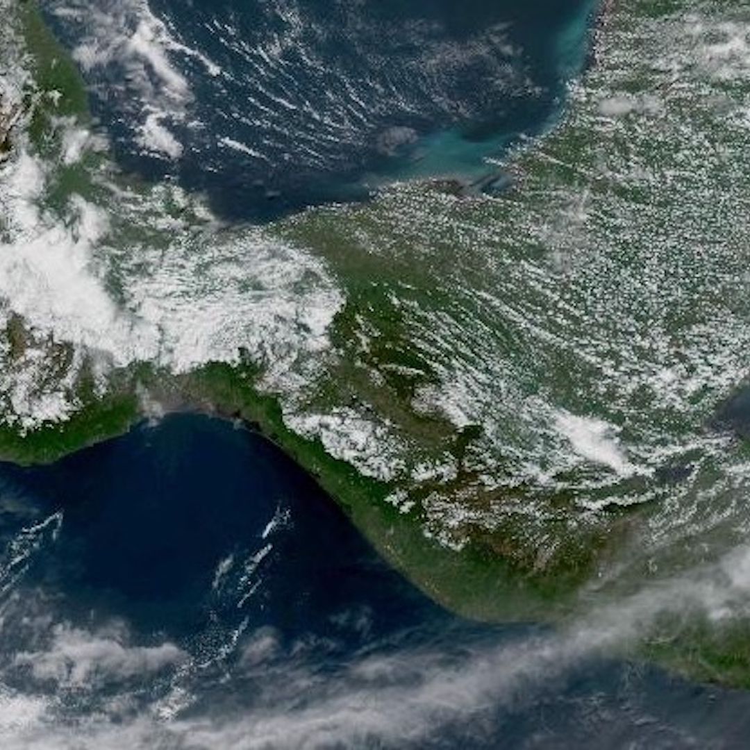 Ciudad Hidalgo, Chiapas, vista satelital