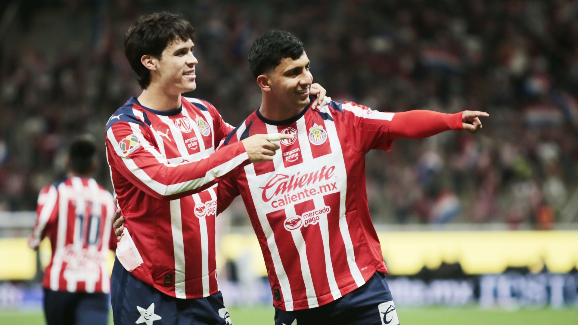 Jugadores de las Chivas del Guadalajara.