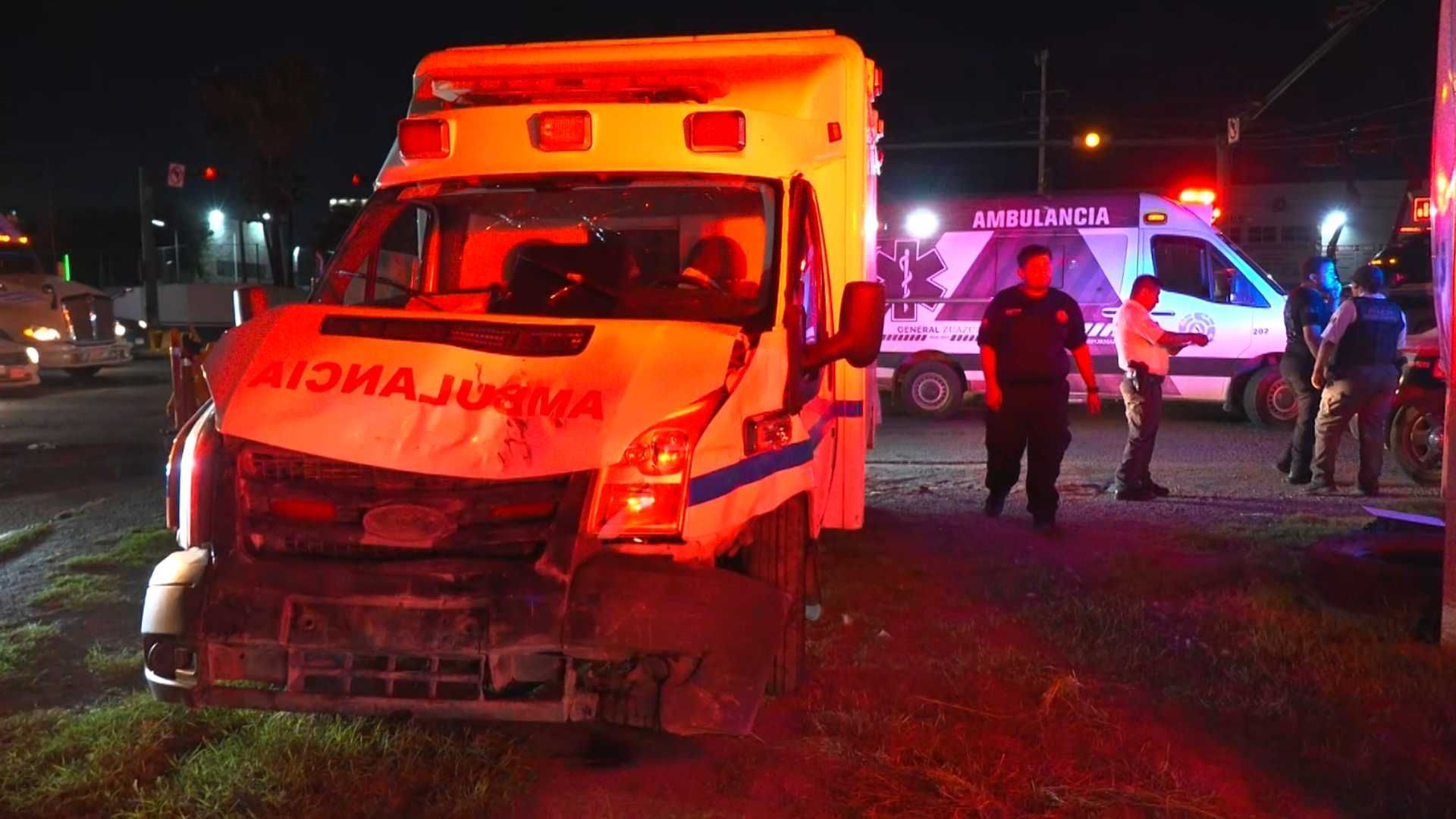 Choque de ambulancia