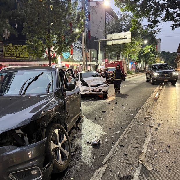 Accidente en Reforma