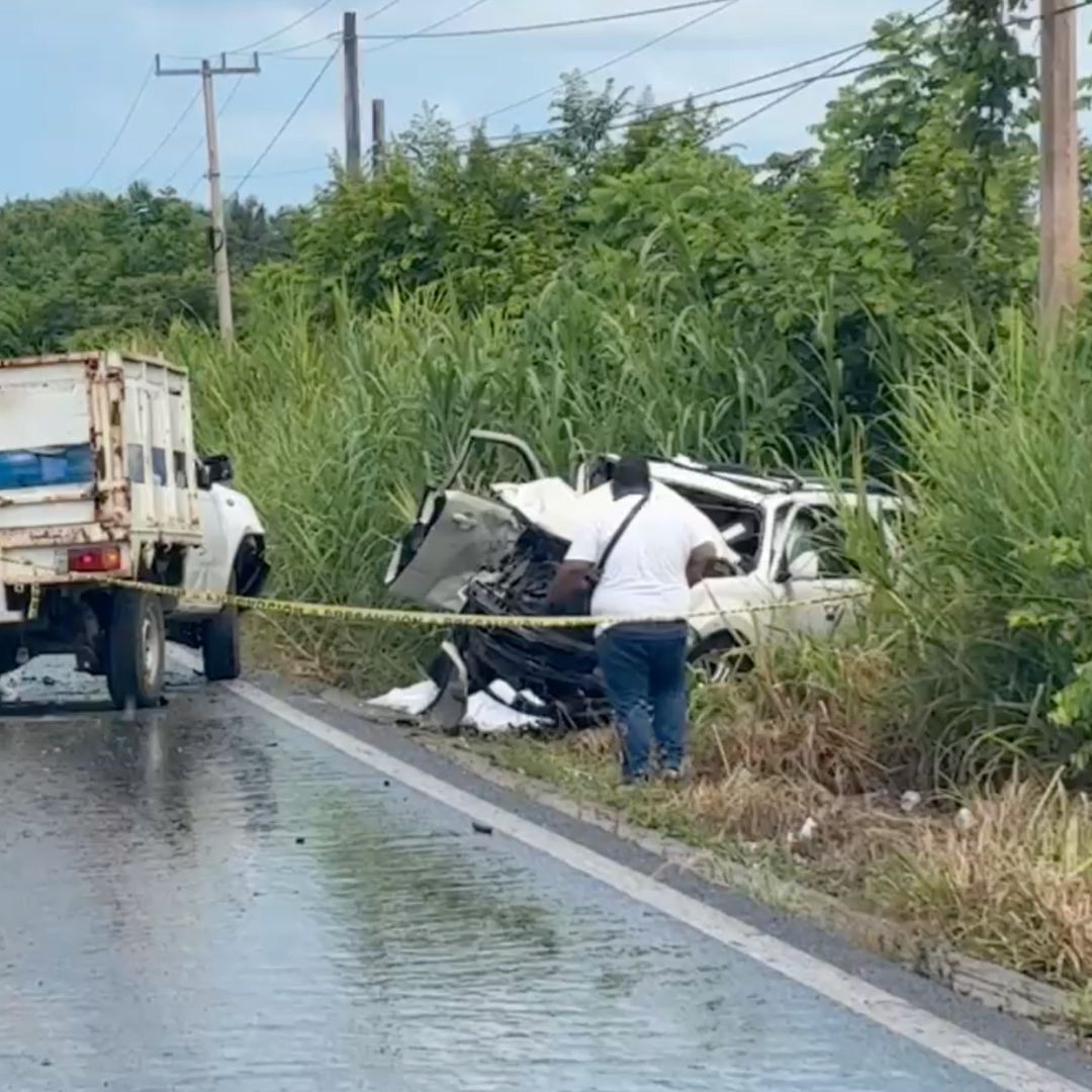 Accidente en Cosoleacaque