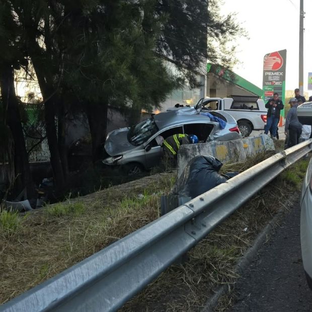 accidente en El Tapatío