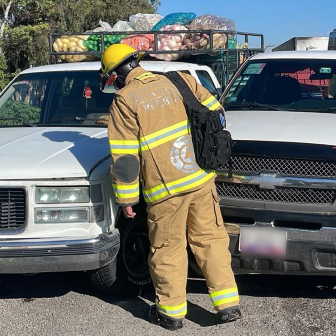 Accidente Choque Tractocamión Cinco Vehículos Autopista Puebla Orizaba Parque Industrial