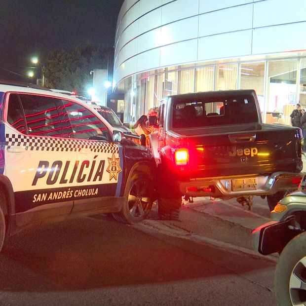 Accidente Choque Patrulla Camioneta San Bernardino Tlaxcalancingo San Andrés Cholula Puebla