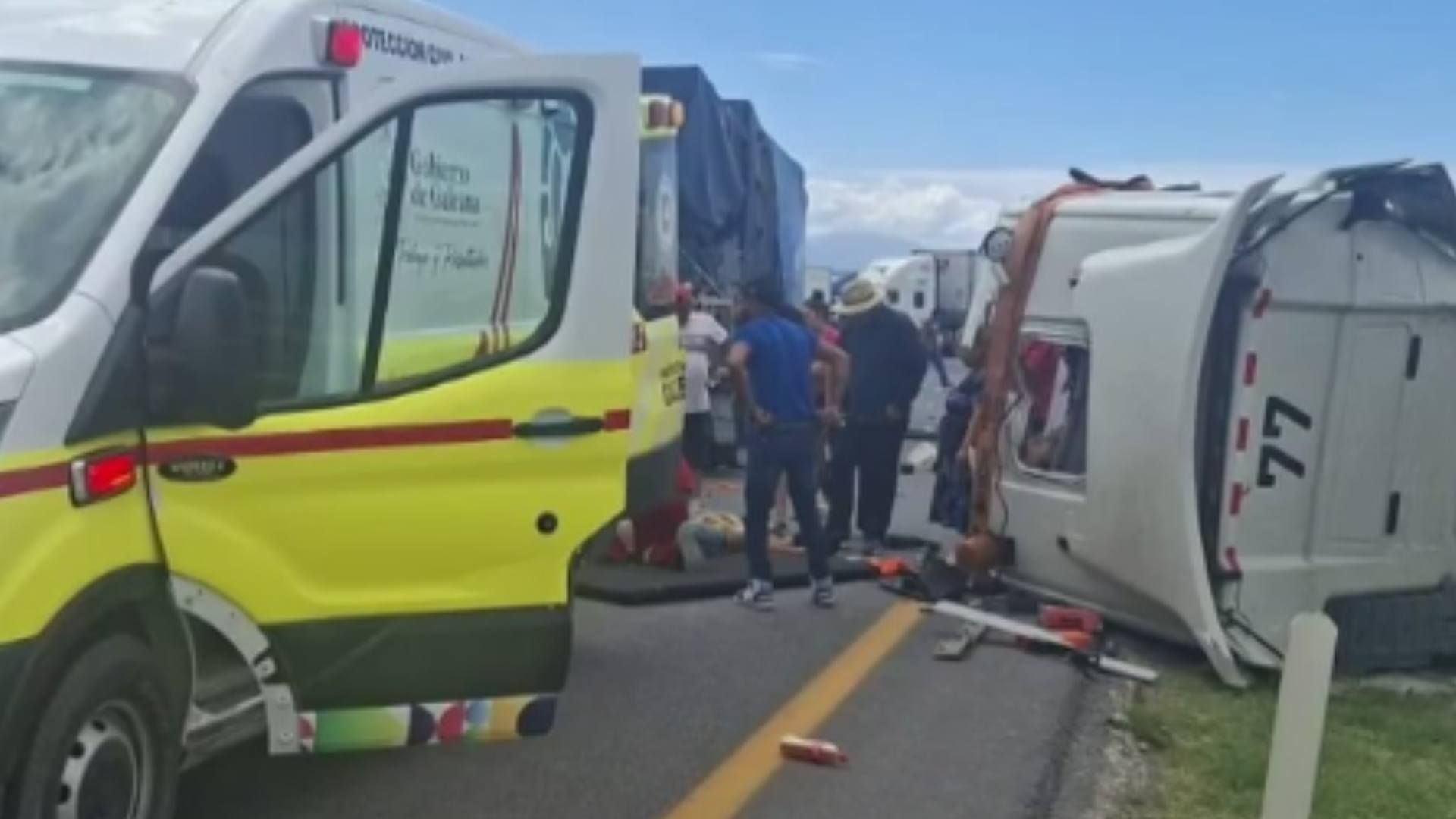 Choque de traileres