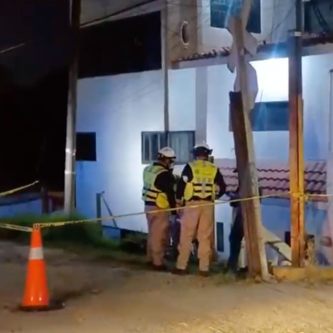 Movilización y acordonamiento por accidente de ciclista en Río Blanco