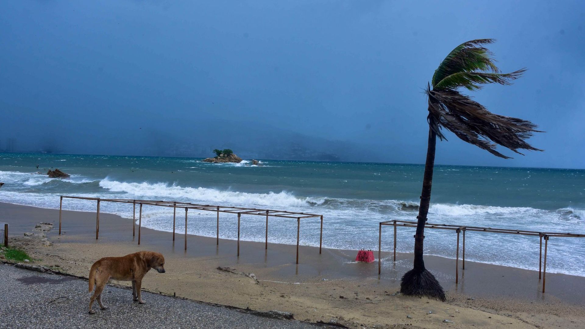Efectos de un ciclón en el Pacifico